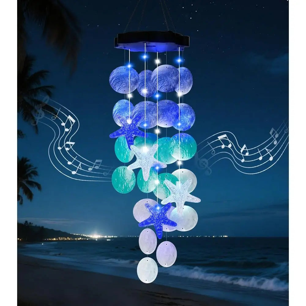 Outdoor Hanging Wind Chime Lights