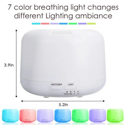Smart Aromatherapy Diffuser with 7-Color LED