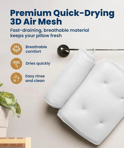 Luxury Bathtub Pillow