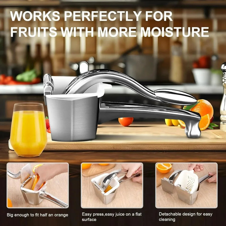 Stainless Steel Citrus Juicer Press Manual Handheld