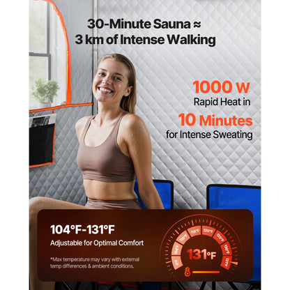 SucceBuy Upgraded Portable Steam Sauna