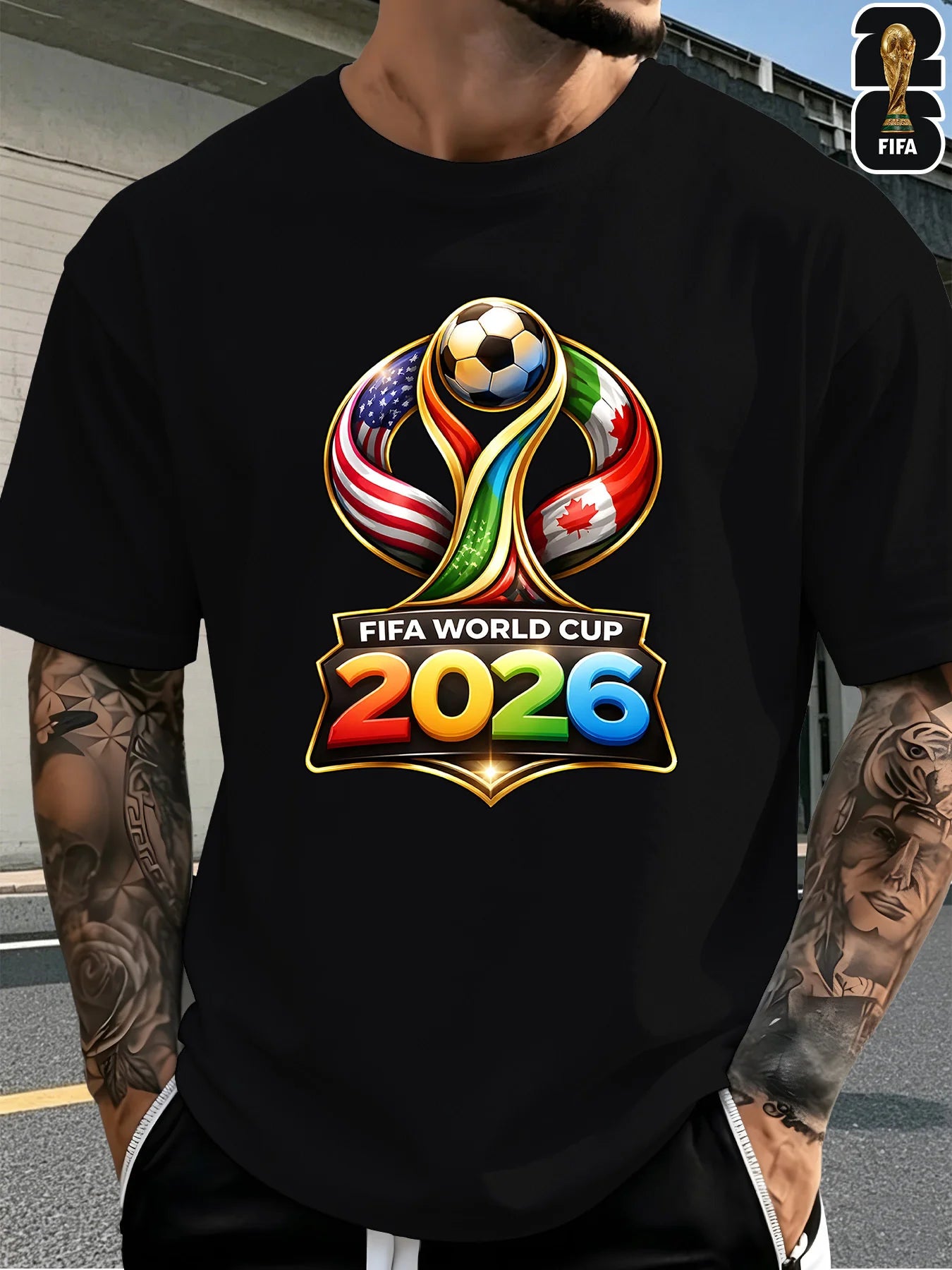 [FIFA World Cup Licensed] Short-Sleeve T-Shirt