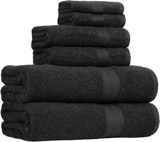 100% Cotton Bathroom Towel Set