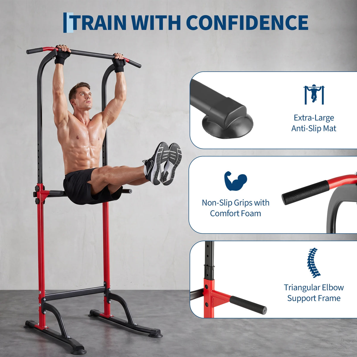 Heavy Duty Pull Up Training Station