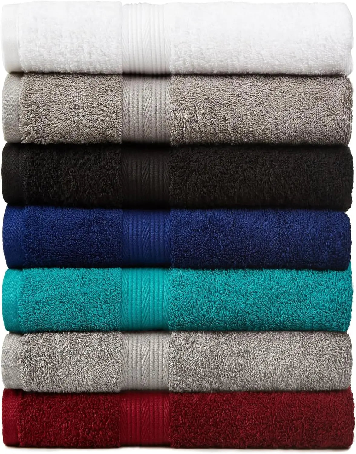 100% Cotton Bathroom Towel Set
