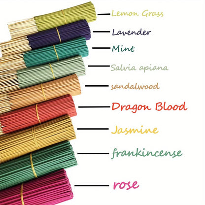 170pcs Scented Bamboo Incense Sticks