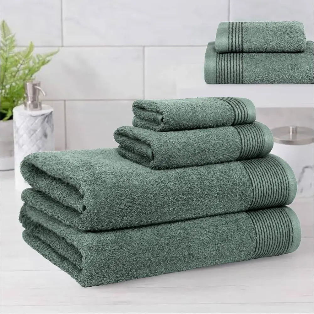 6-Piece Cotton Towel Set