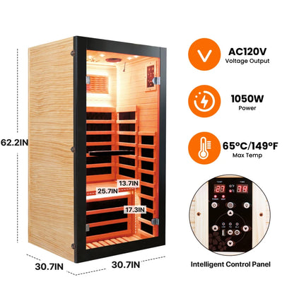 Household Single-Person Sauna Room