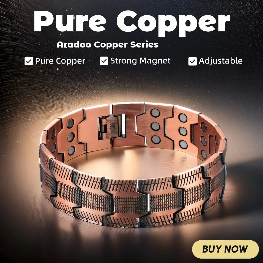 Pure Copper Bracelet for Men