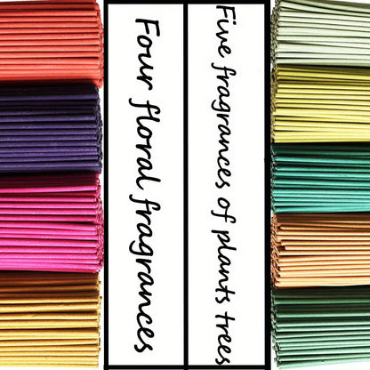 170pcs Scented Bamboo Incense Sticks