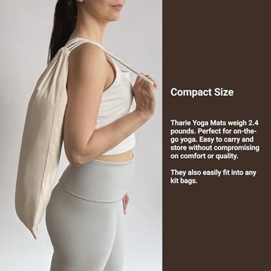 Premium Hand-Woven Organic Cotton Yoga Mat
