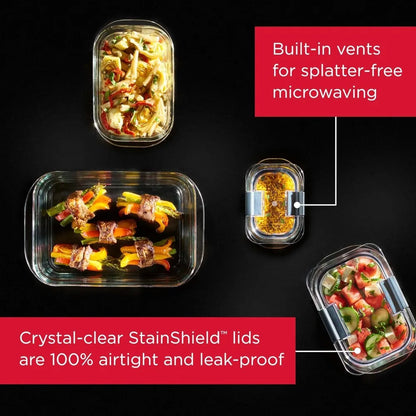 Rubbermaid Glass Food Storage Containers