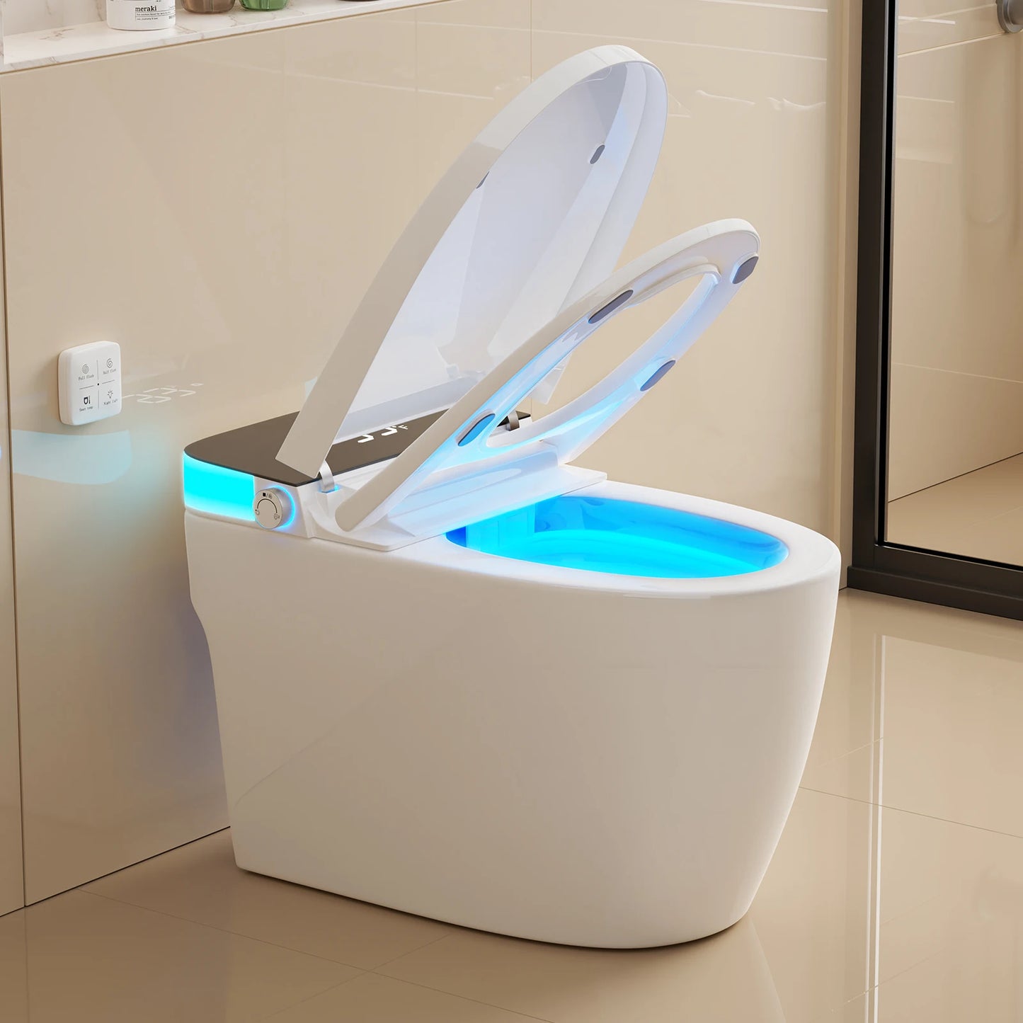 Smart Heated Bidet Toilet Seat