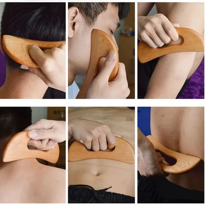 Wooden Gua Sha Tool