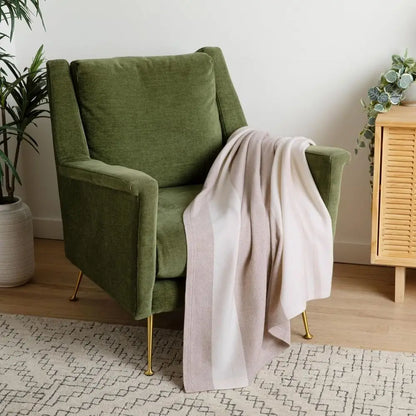 100% Pure Cashmere Throw Blanket