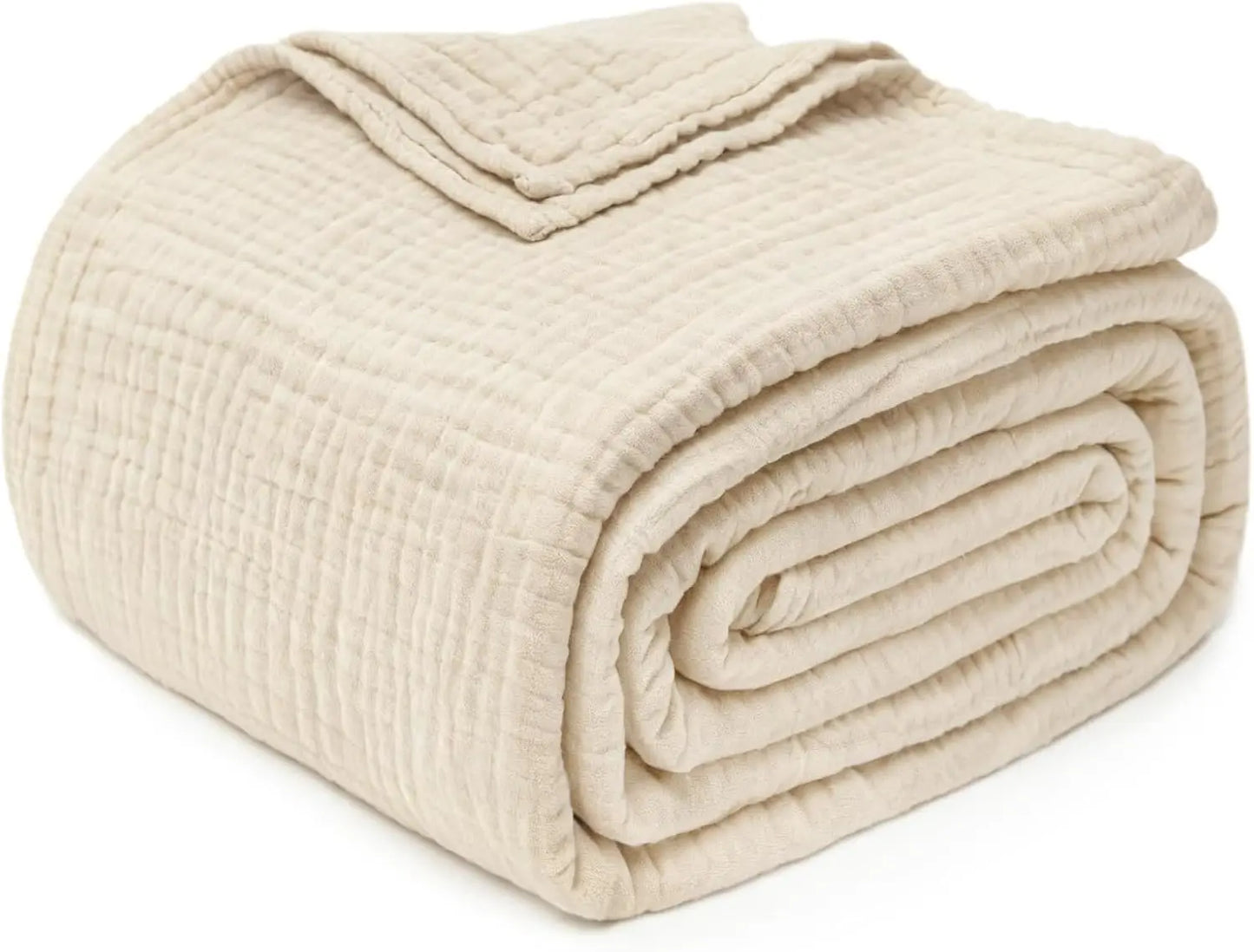 100% Cotton Muslin Throw