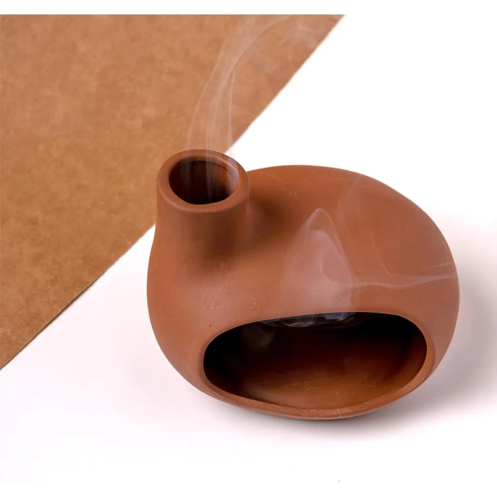 Terracotta Palo Santo Holder
