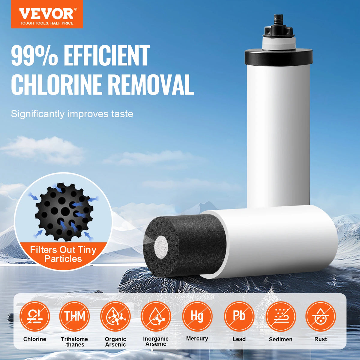 Gravity-fed Water Filter System