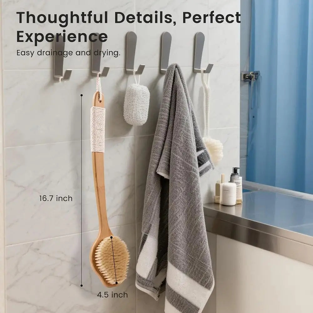 17in Bamboo Scrub Brush