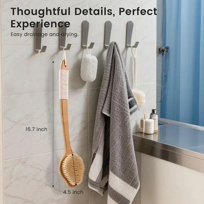17in Bamboo Scrub Brush