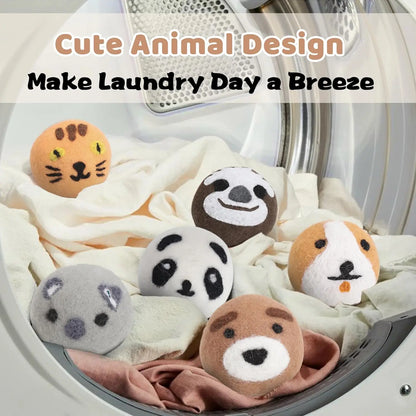 Wool Dryer Balls, Eco-Friendly 6-pack