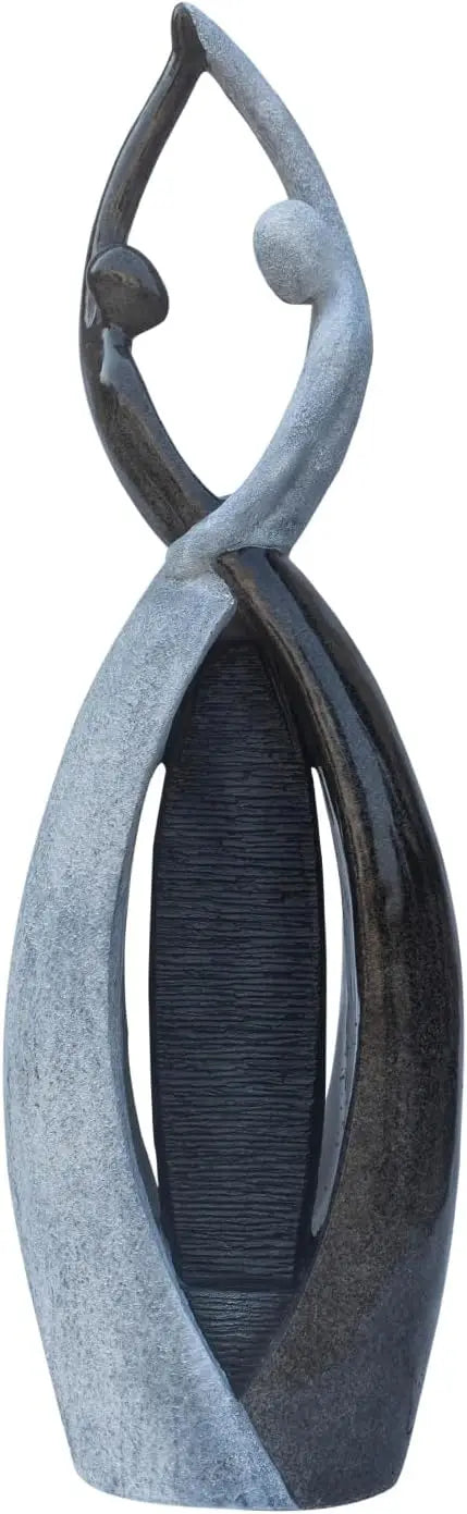 Graceful Dancing Couple Outdoor Fountain 57"