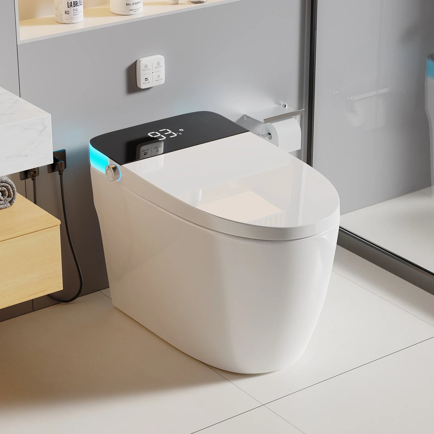Smart Heated Bidet Toilet Seat