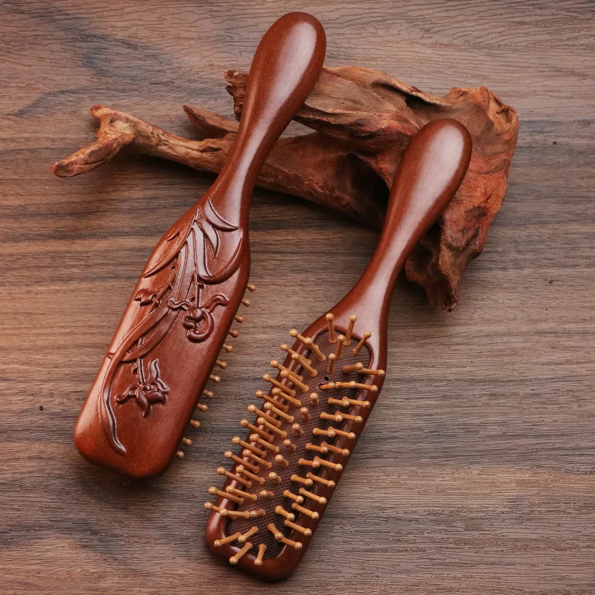 Sandalwood Dredging Hairdressing Tool