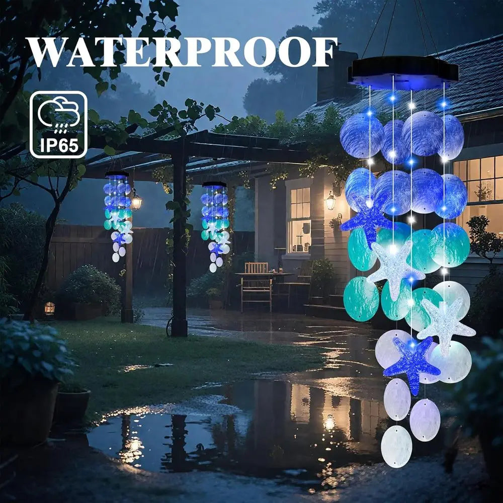 Outdoor Hanging Wind Chime Lights