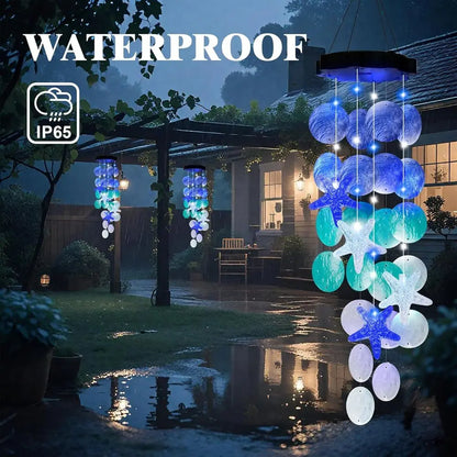 Outdoor Hanging Wind Chime Lights