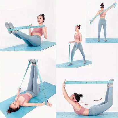 11-Grid Yoga Stretch Strap