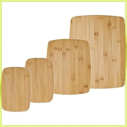 4-Piece Bamboo Cutting Board Set