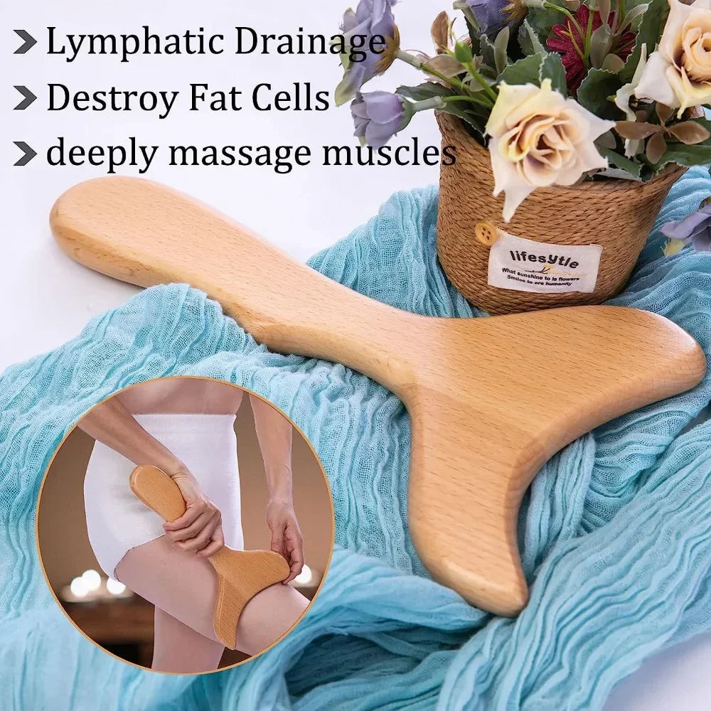Wood Massage Therapy Tools