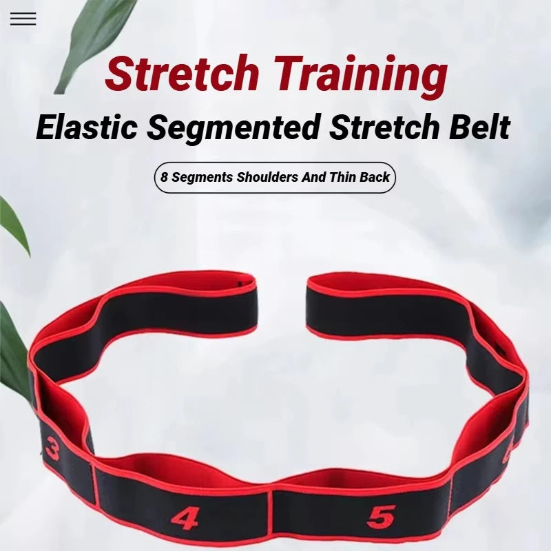 8 Section Style Yoga Stretching Belt