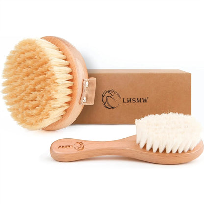 Dry Brushing Body Brush Set