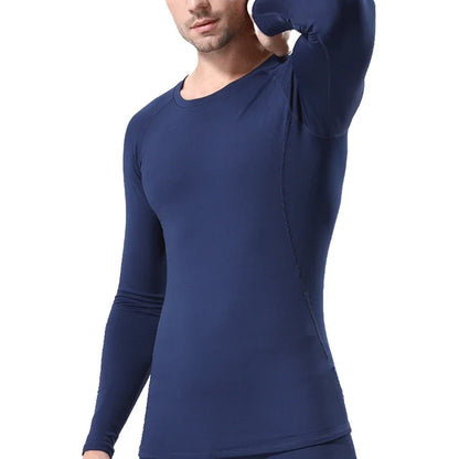 Mens Winter Fleece Compression Thermal Top