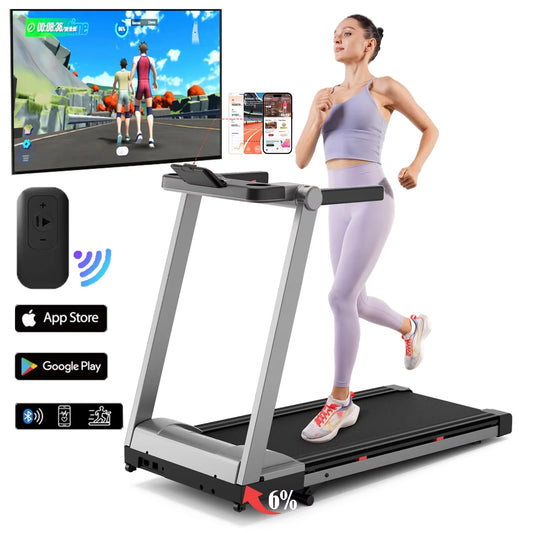 3.5HP Foldable Incline Home Treadmill
