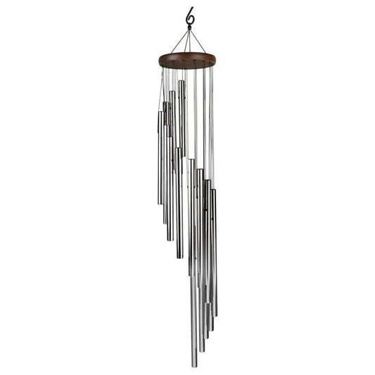 50in 15-Tube Aluminum Wind Chimes Deep Tone Outdoor Garden Patio Decor, Customized