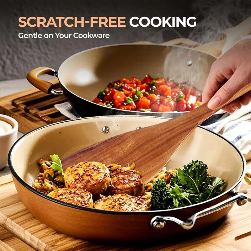 5-Piece Wooden Kitchen Utensils Set