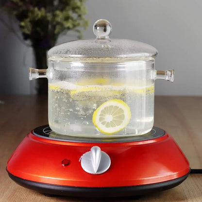 1.5L Heat-resistant Glass Stovetop Pot