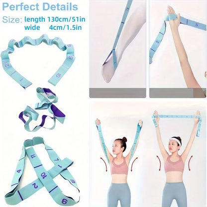 11-Grid Yoga Stretch Strap