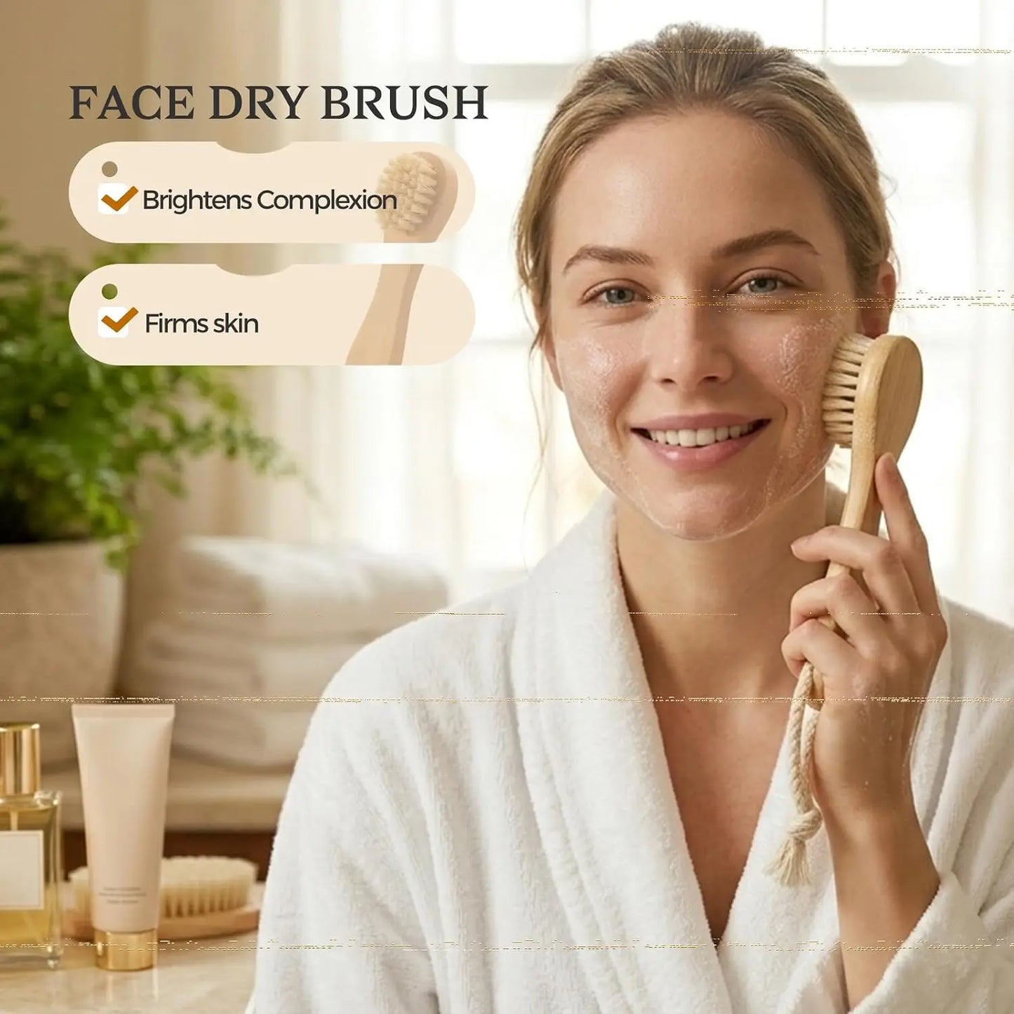 Dry Brushing Body Brush Set