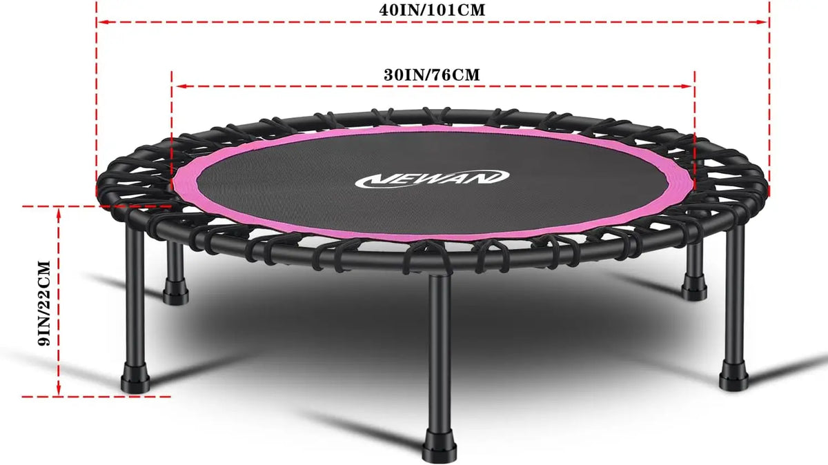 40"-48" Silent Mini Trampoline