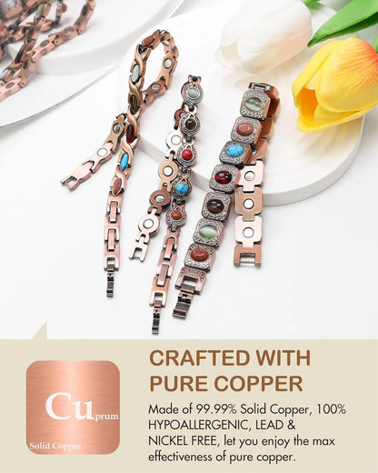 Pure Copper Bracelets for Women