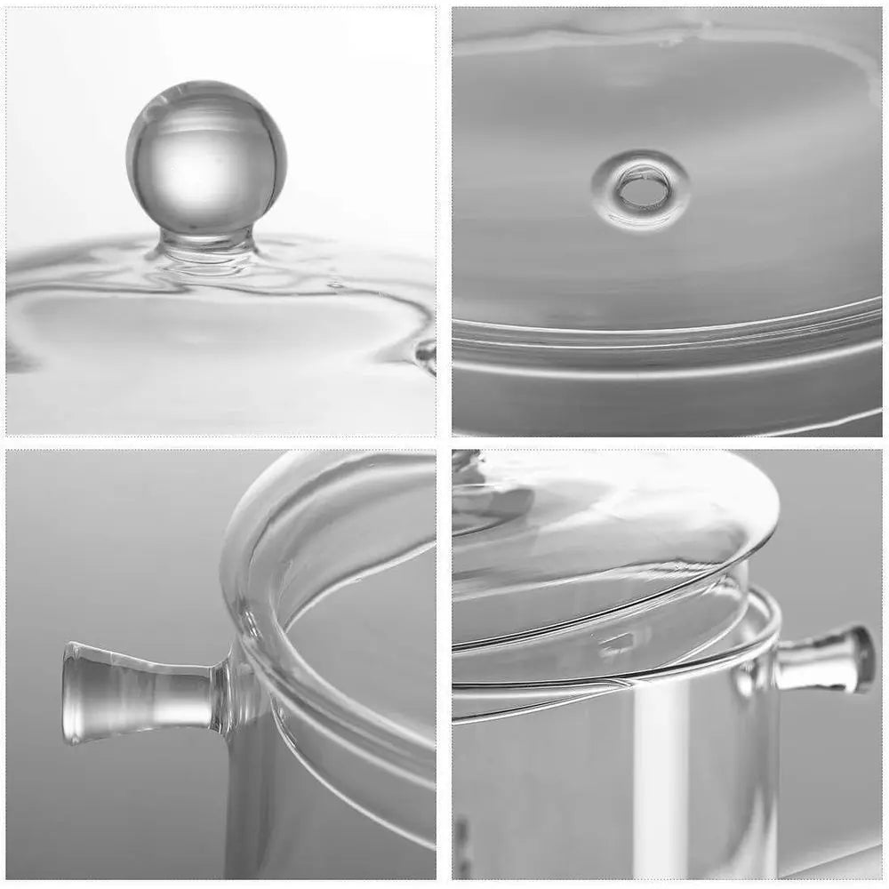 1.5L Heat-resistant Glass Stovetop Pot