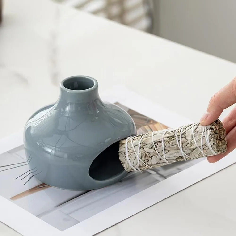 handmade ceramic aroma holder