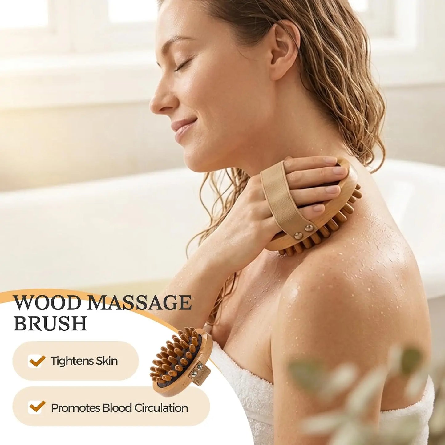 Dry Brushing Body Brush Set
