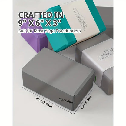 High-Density EVA Yoga Block