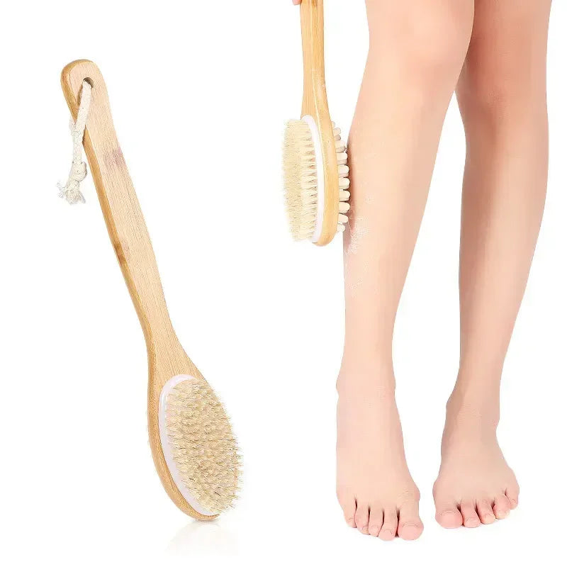 Natural Wooden Soft Body Bristle Brush
