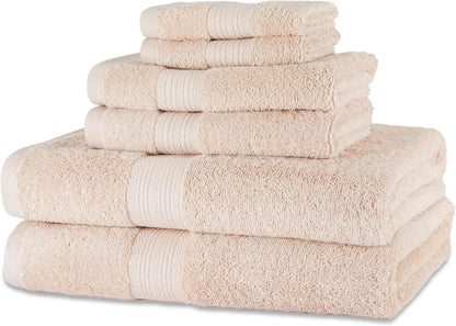 100% Cotton Bathroom Towel Set